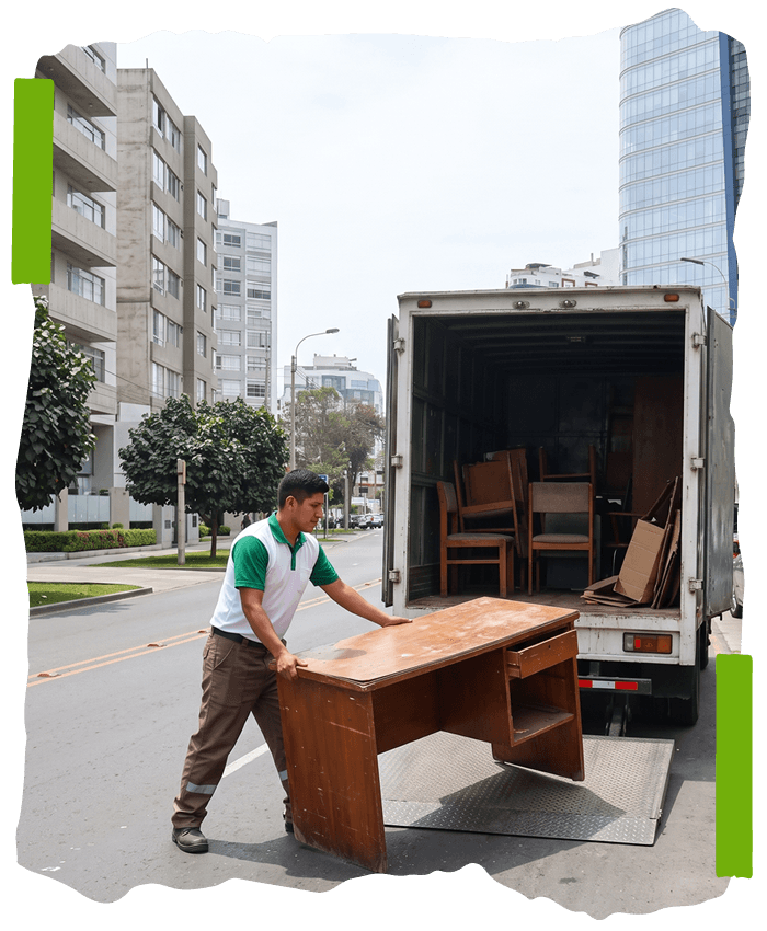 Recojo de reciclaje a domicilio