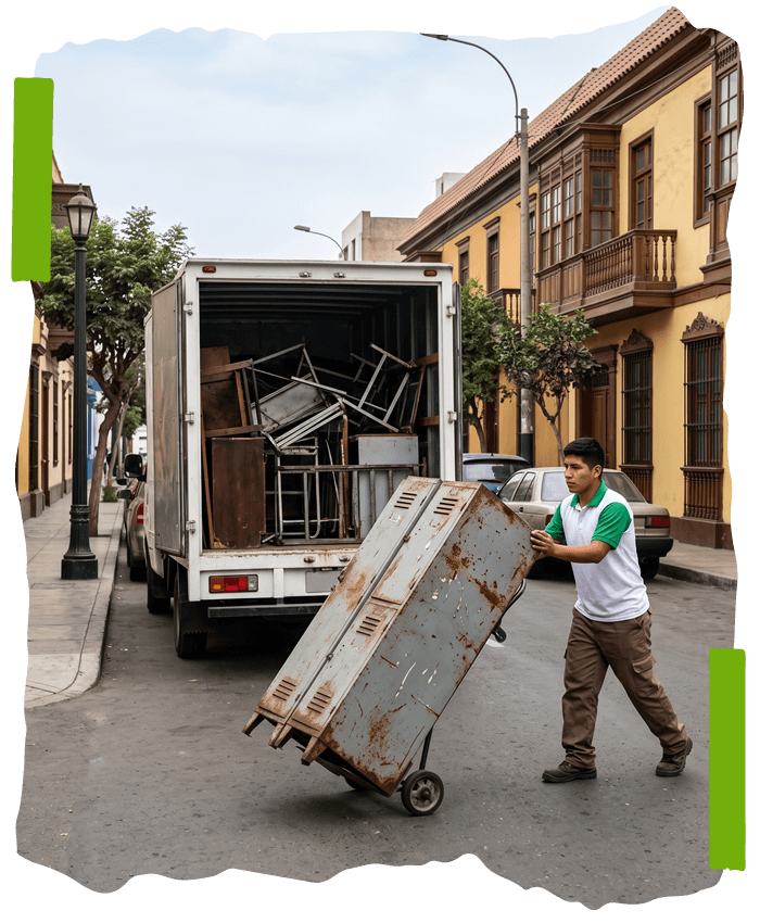 Recojo de reciclaje a domicilio