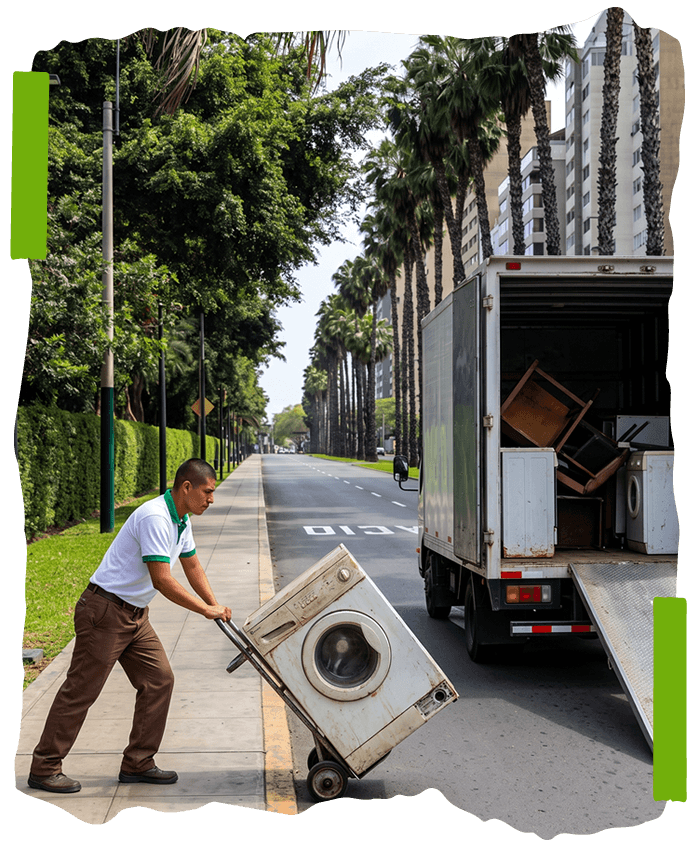 Recojo de reciclaje a domicilio