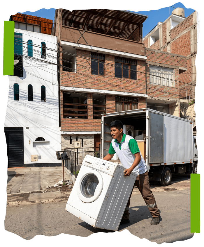 Recojo de reciclaje a domicilio