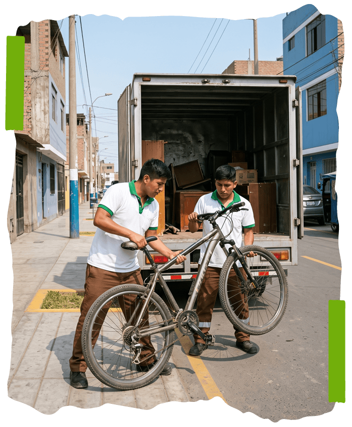 Recojo de reciclaje a domicilio