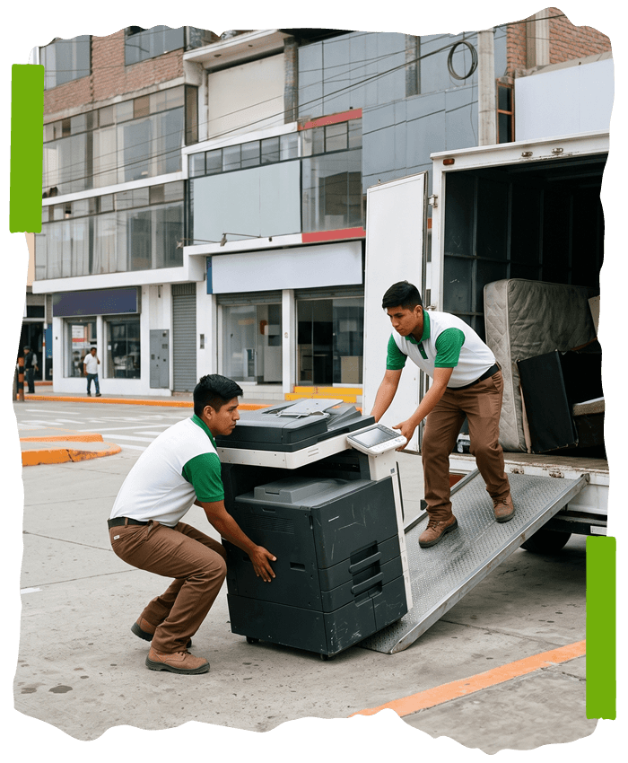 Recojo de reciclaje a domicilio